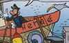 Zoom in - il battello Hergé, da nome d'arte del creatore di Tintin