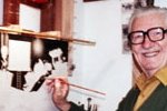 Carl Barks 1973 - photo Mark Evanier - click
