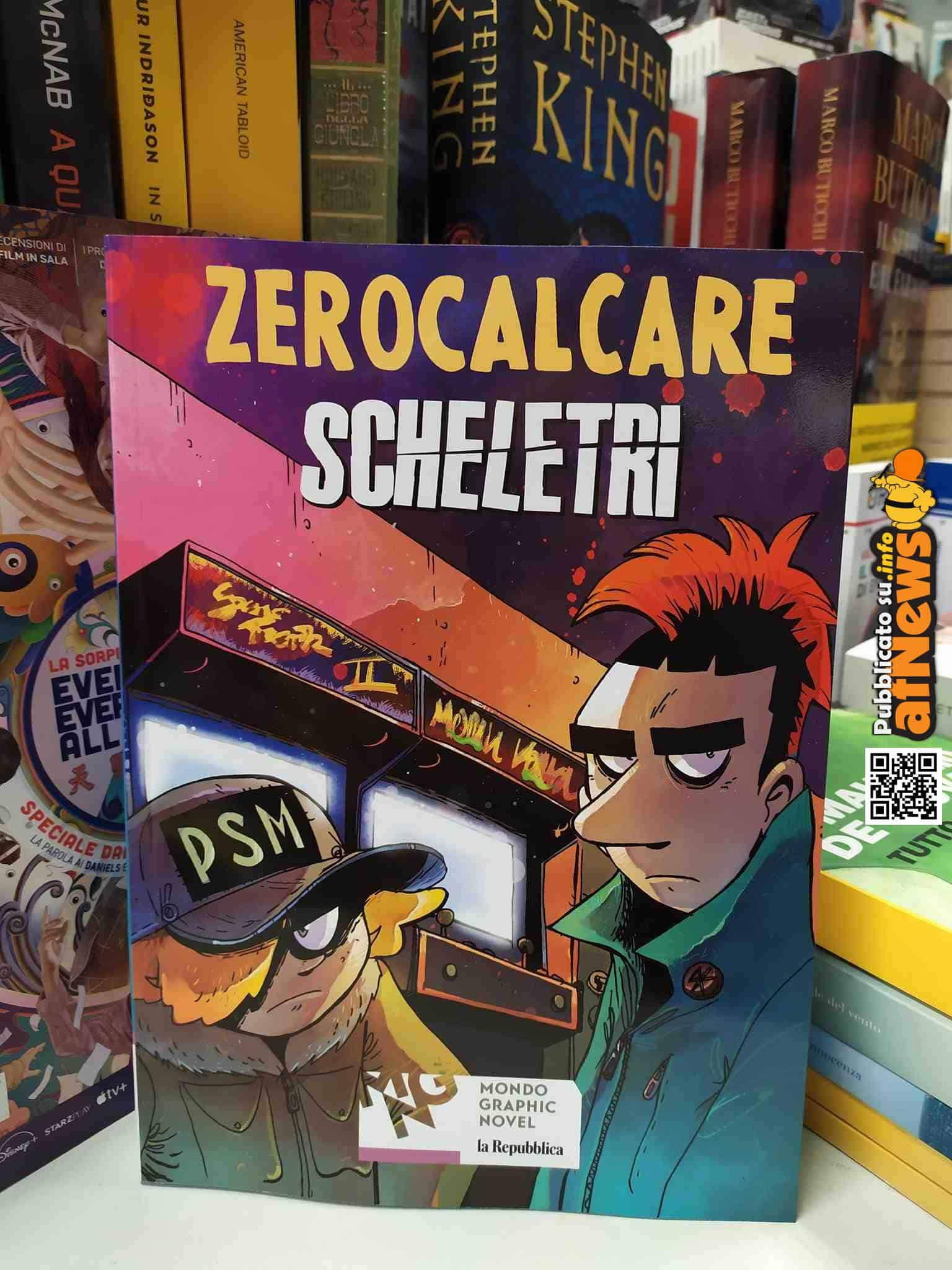 Mondo Graphic Novel la nuova collana di Repubblica esordisce in edicola con  “Scheletri” di Zerocalcare - afNews