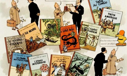 Hergé: il famoso e raro dépliant “Monsieur le libraire” 1942 – 1958