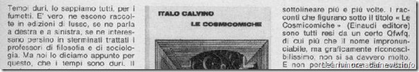 Click qui per leggere l'articolo di Oreste del Buono su Italo Calvino nel numero di gennaio 1966 del mensile Linus