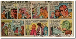 spider-man newspaper strip