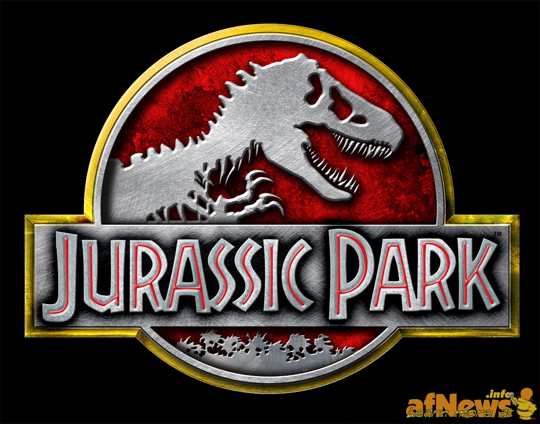 Il mitico logo di Jurassic Park