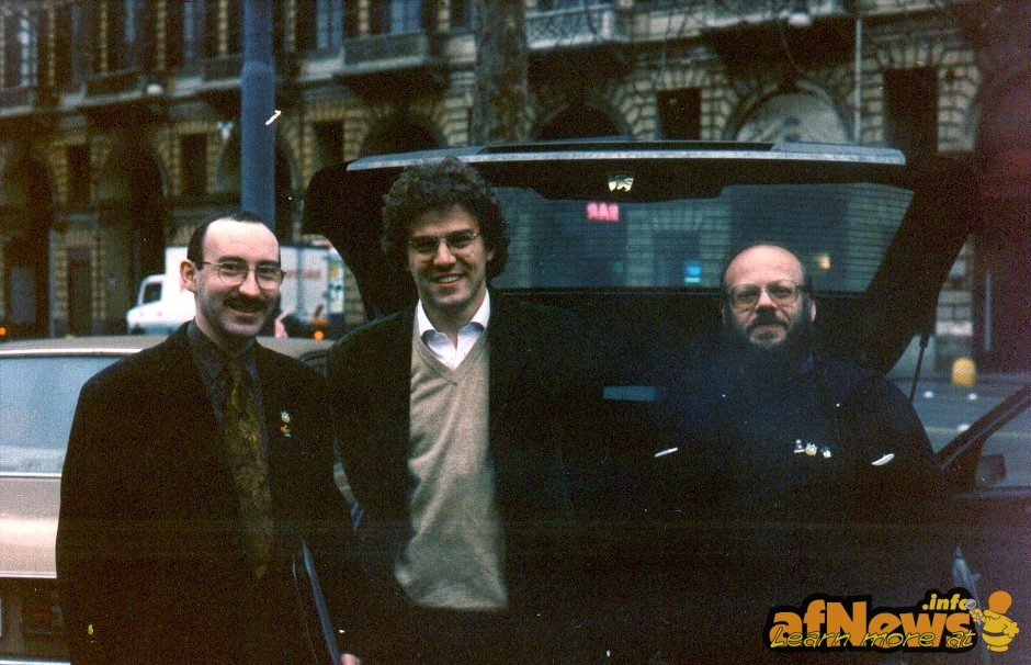 Vittorio Pavesio - Guido Tiberga - Franco Fossati - 1995 - foto Gianfranco Goria