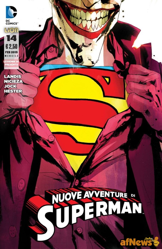 NUOVE AVVENTURE di SUPERMAN 10 disegni di Jock