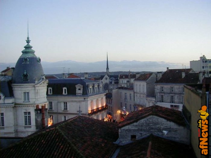 Angouleme vista dall'Hotel dei VIP - foto Gianfranco Goria