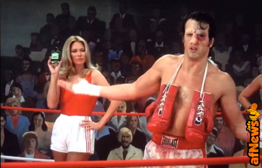 Stallone/Rocky in "Rocky II": Beast Aftershave (seconda scena)