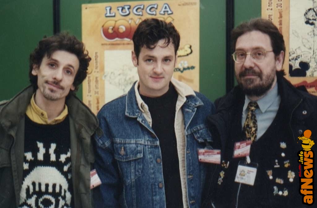 Massimiliano Frezzato, Jeff Smith, Gianfranco Goria - foto Goria 1997